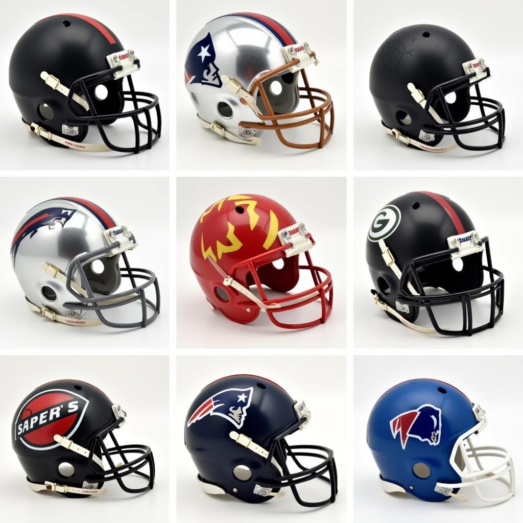 Special Edition Mini NFL Helmet Sets