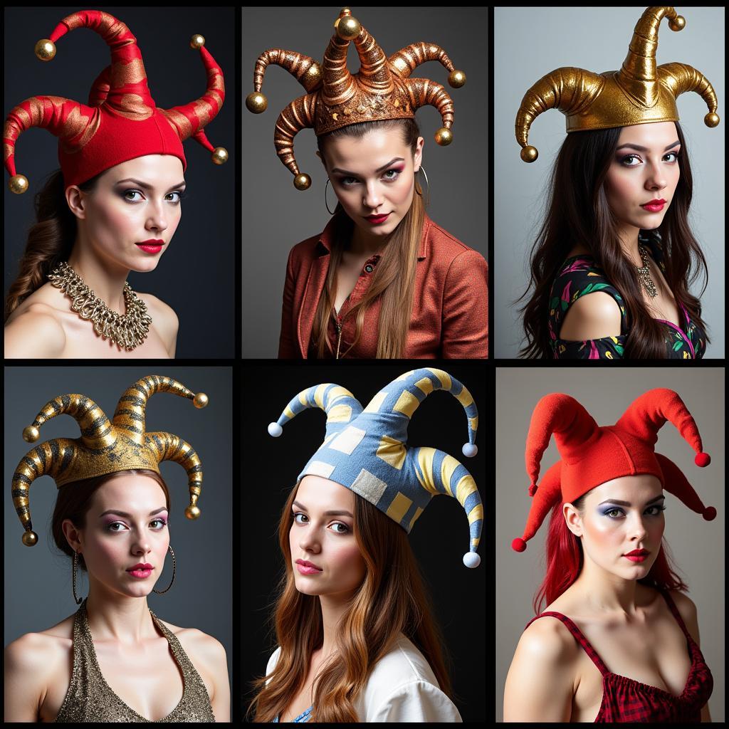 Modern Jester Headpiece Interpretations