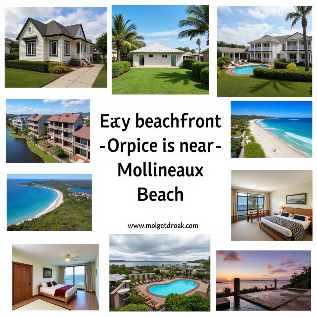 Accommodation Options Near Mollineaux Beach