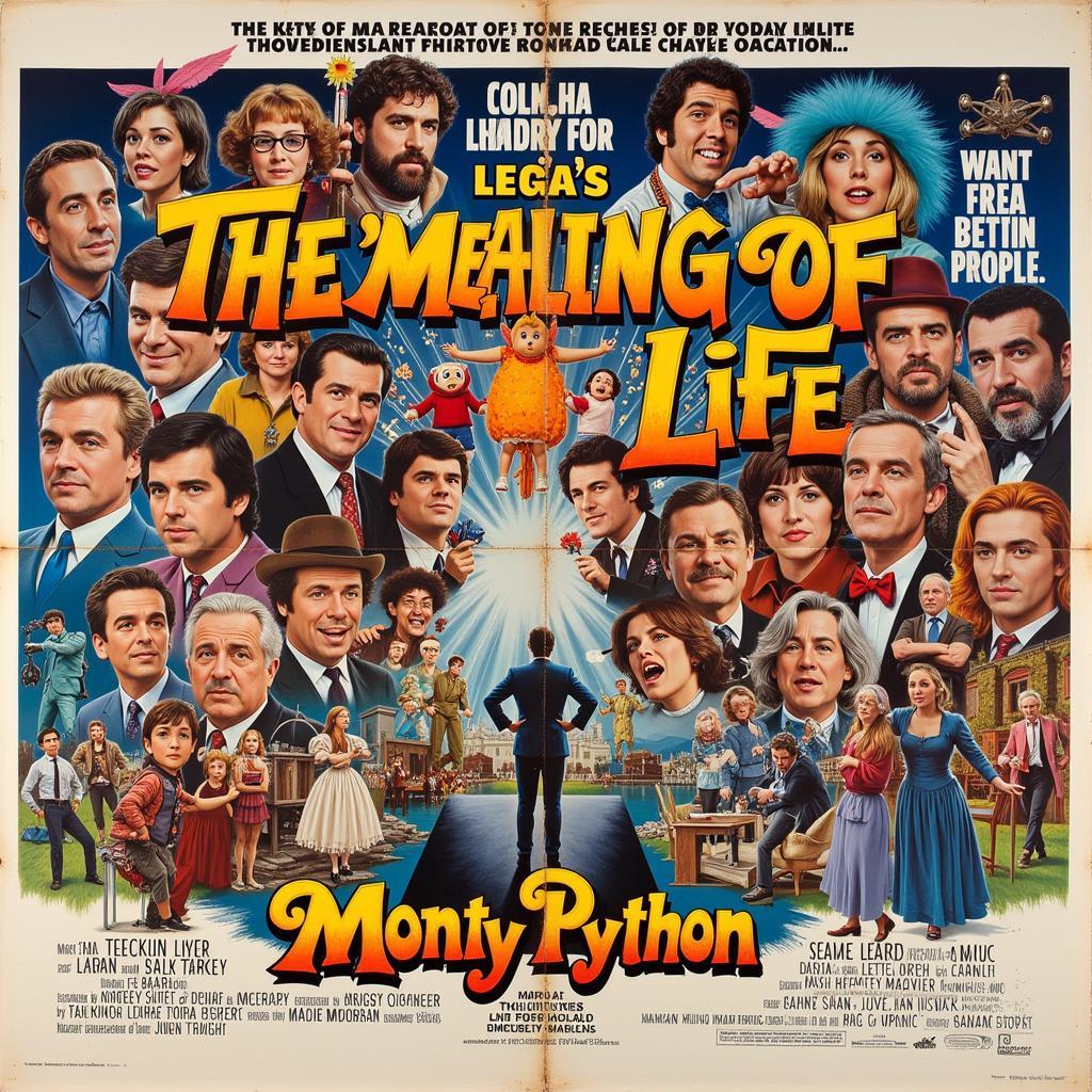 Monty Python's The Meaning of Life Movie Poster