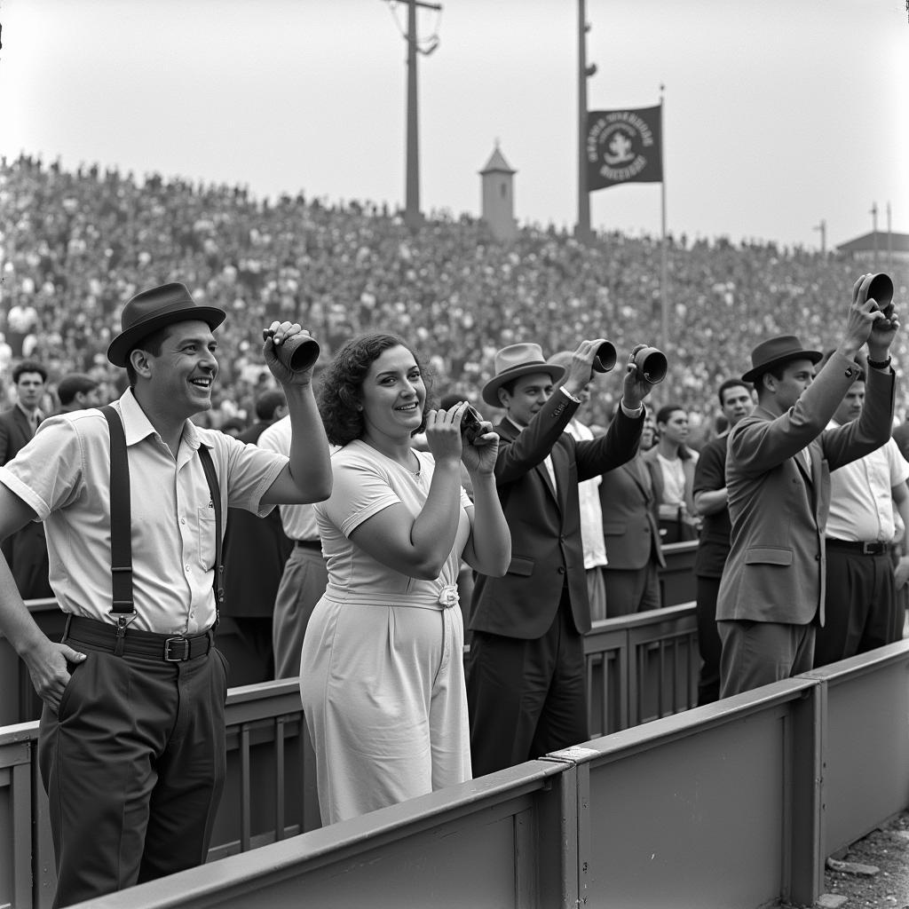 Early Days of Cowbells at Mississippi State Games