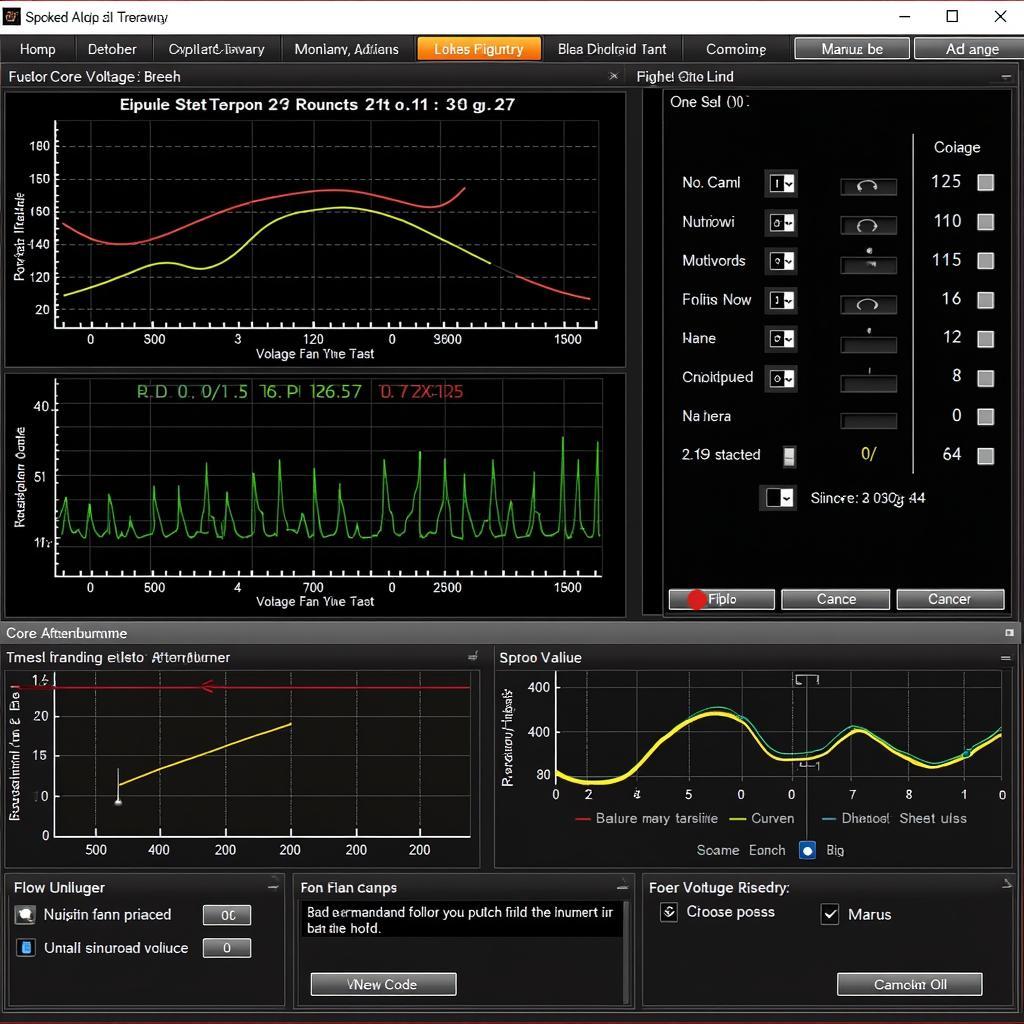 MSI Afterburner Interface