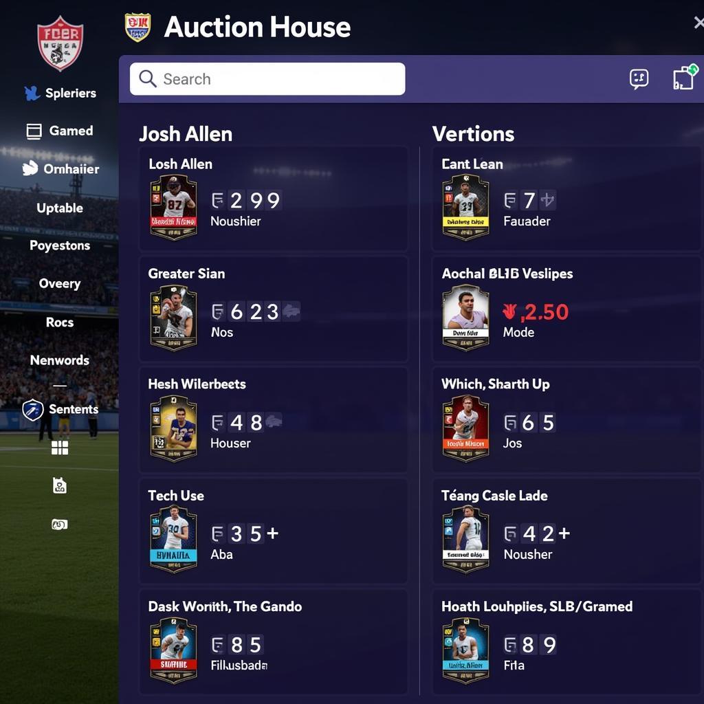 MUT Auction House Tips for Josh Allen