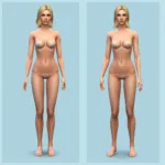 Sims 3 Naked Mod Texture Replacement Example