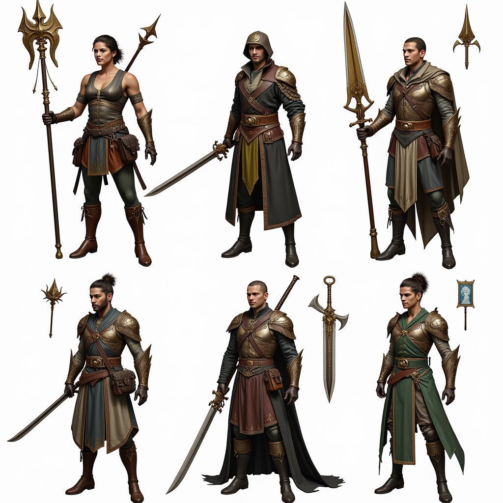 New character designs in New 6.0