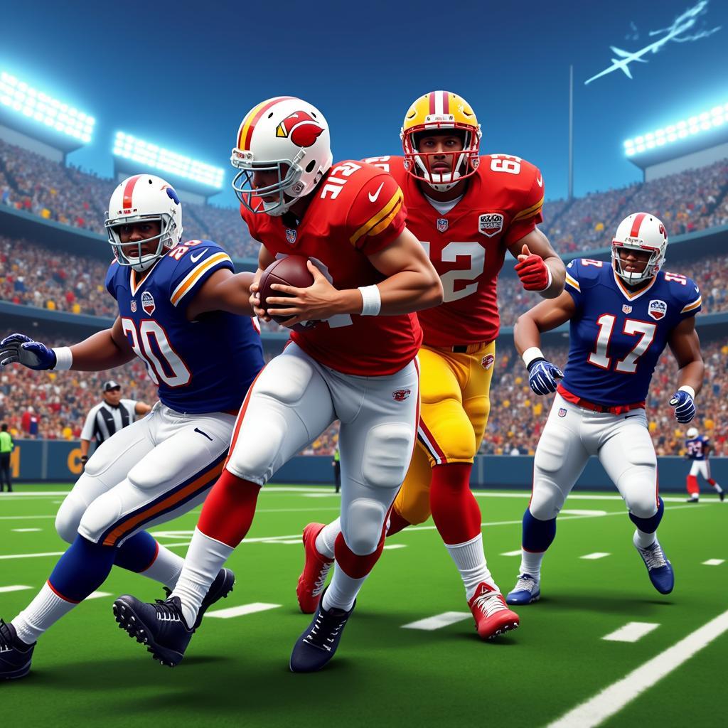 NFL Blitz Gameplay on Emulator