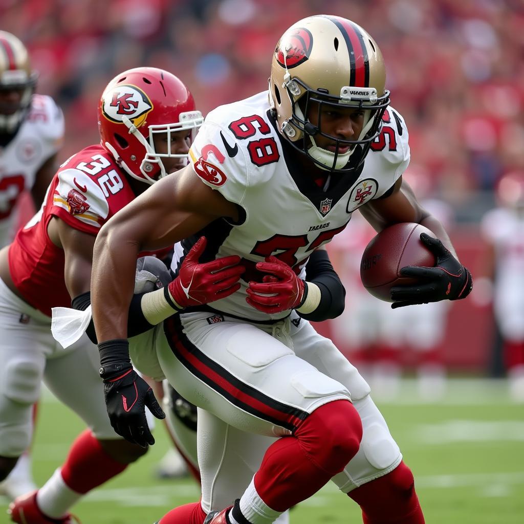 Nick Chubb Power Running