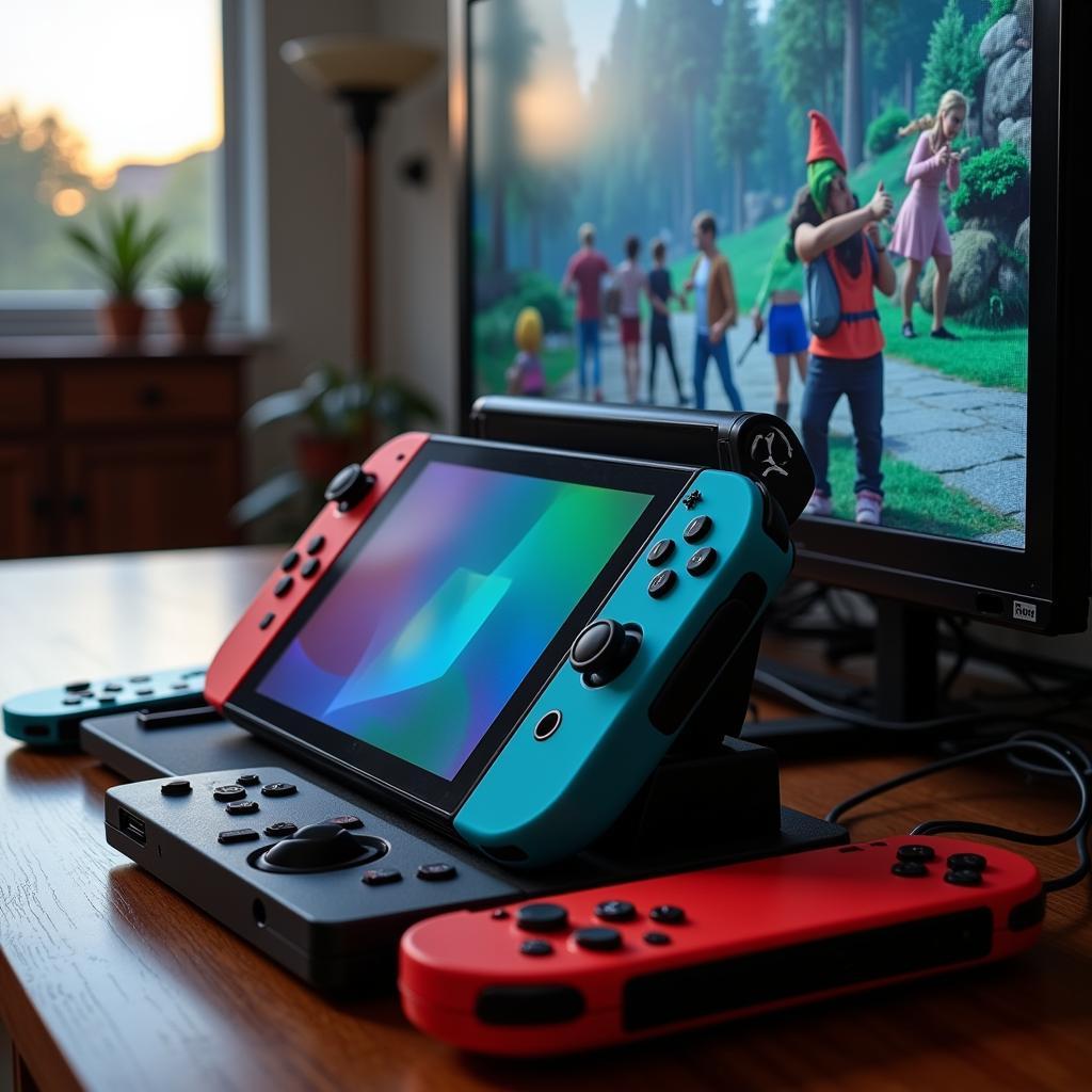 Nintendo Switch Docked Gaming Setup