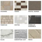 A Variety of NW Tiles