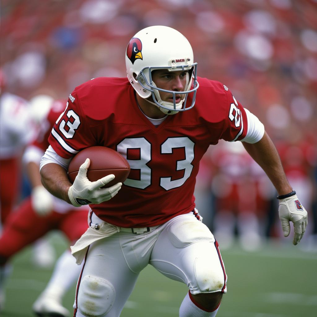 Pat Tillman in Action for the Arizona Cardinals