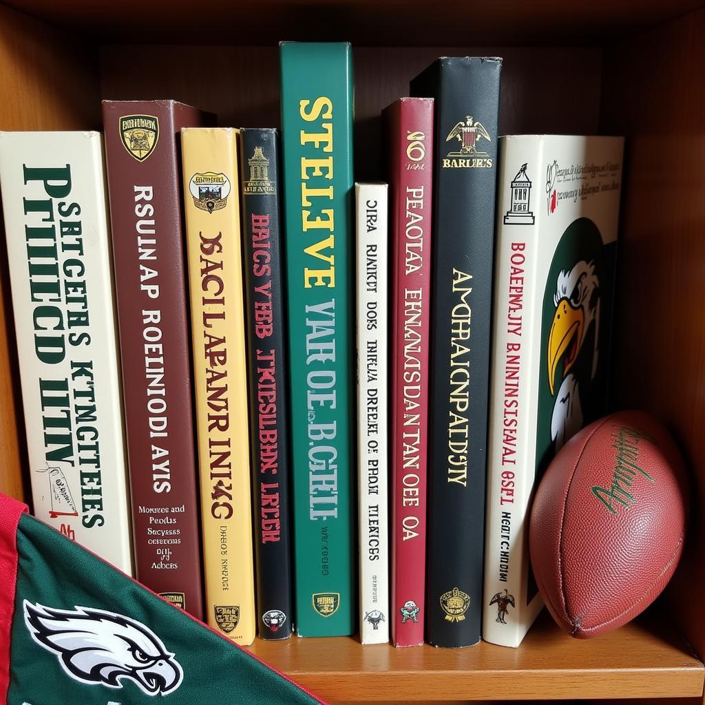 Philadelphia Eagles History Books Collection