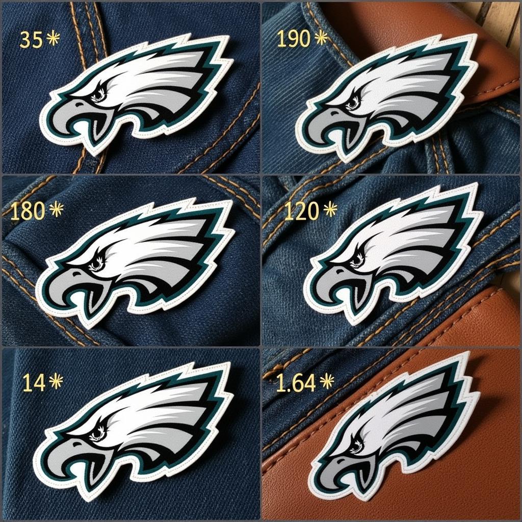 Variety of Philadelphia Eagles Patches