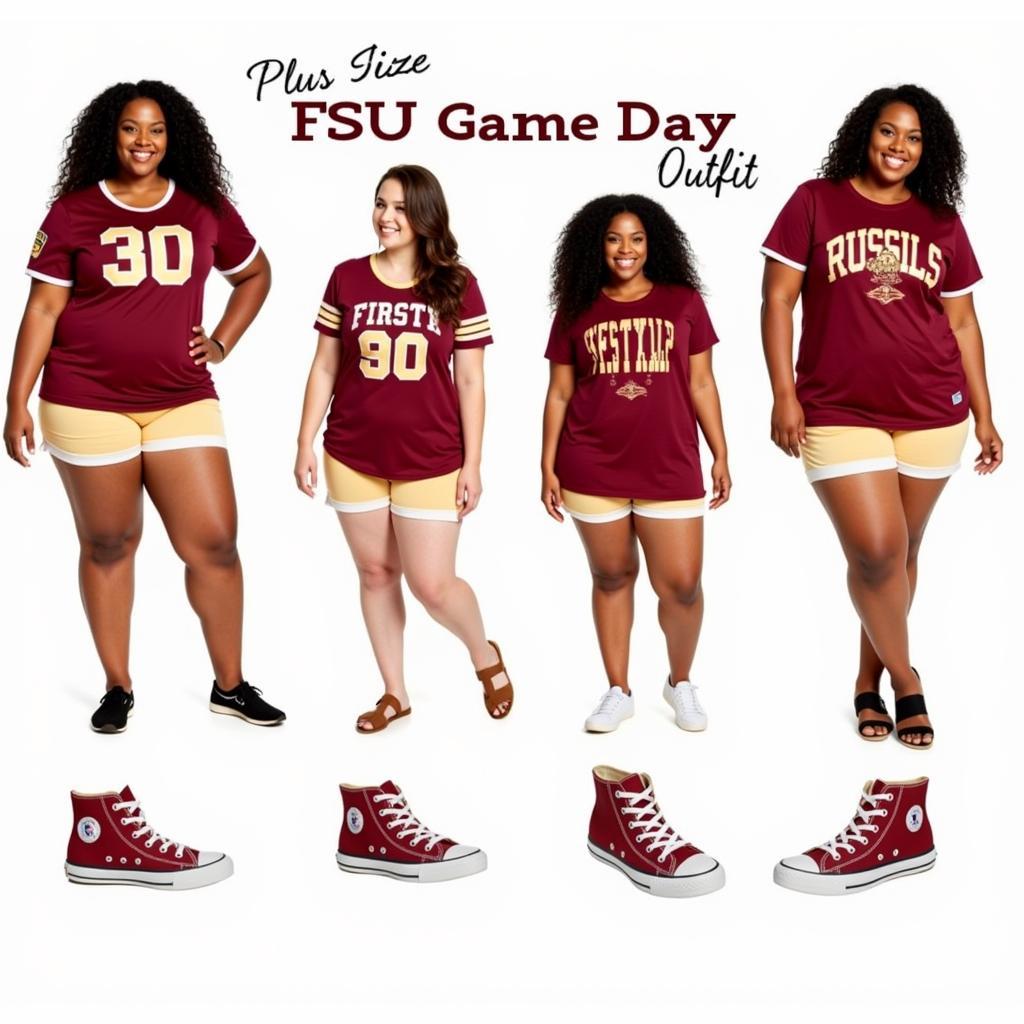 Plus Size FSU Game Day Outfits