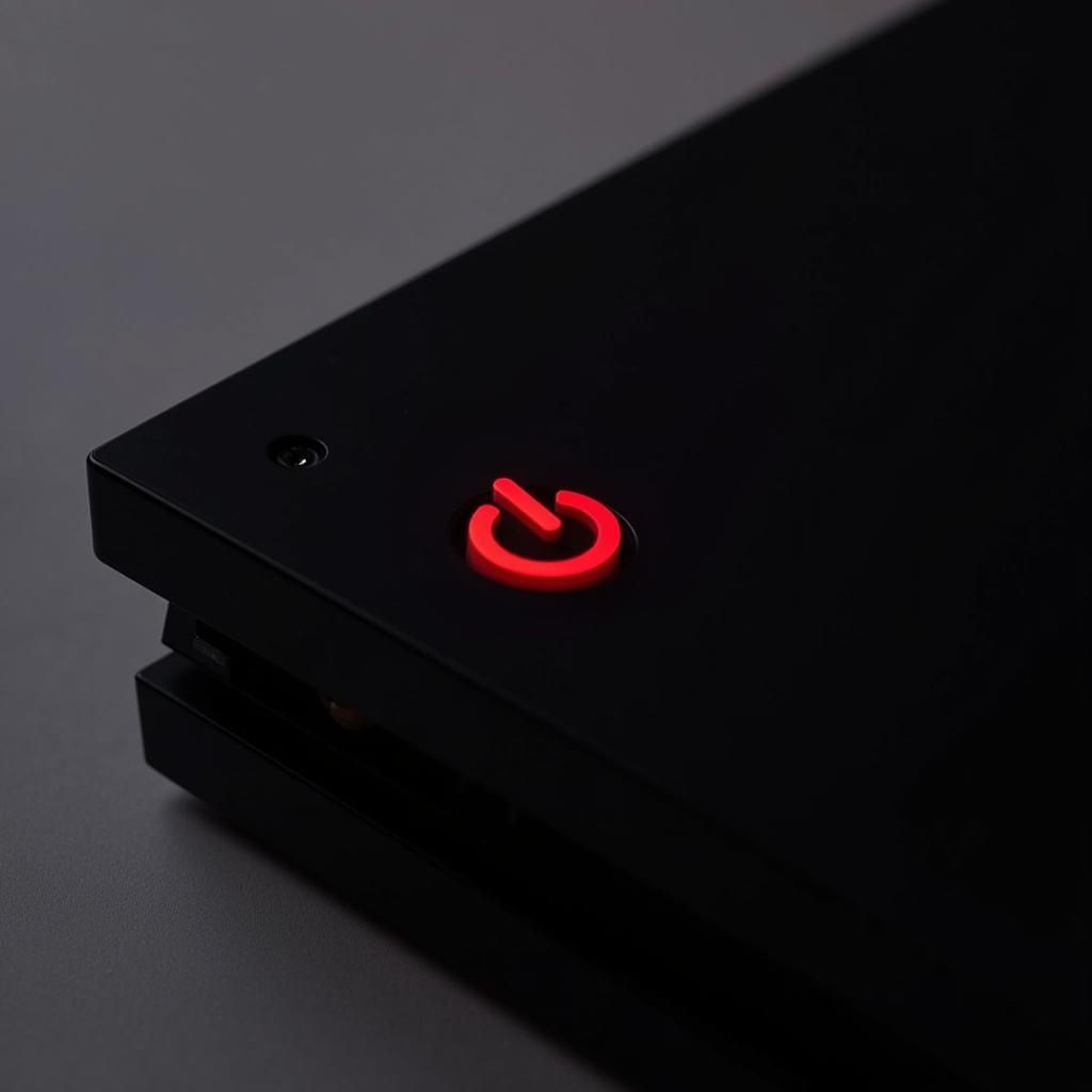 Power Button on a Game Console