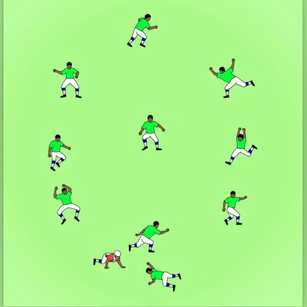 Pro Style Offense Formation Diagram