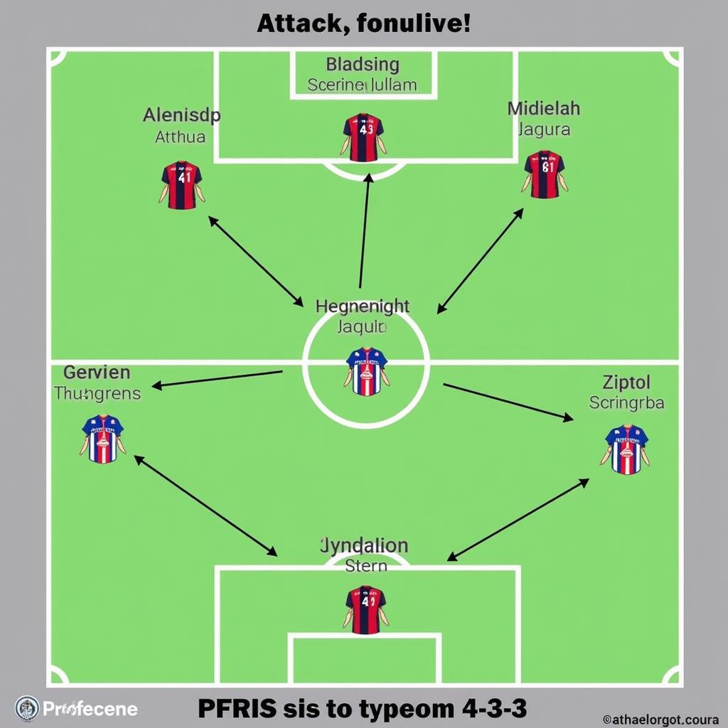 PSG's 4-3-3 Formation