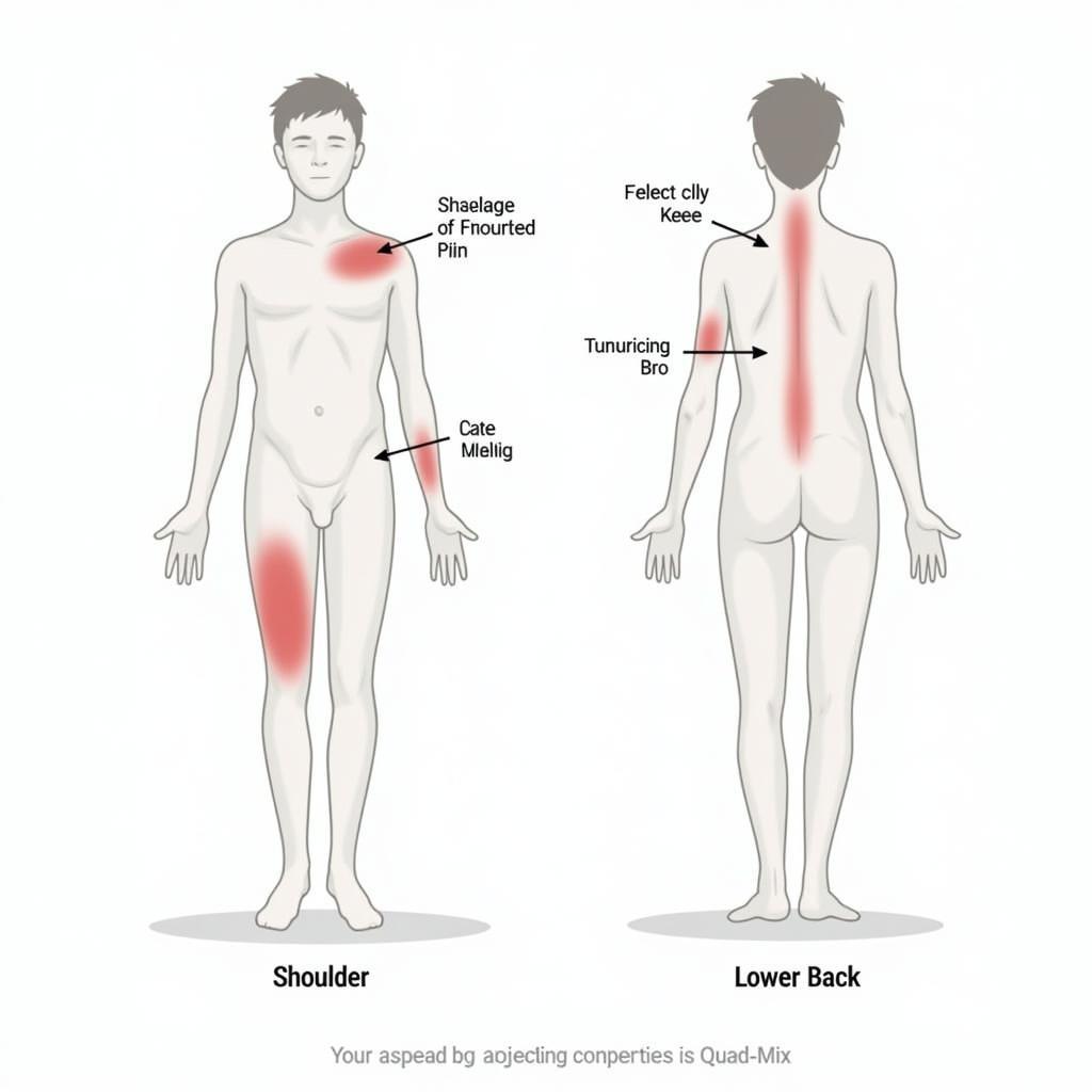 Quad-Mix Injection Site Illustration