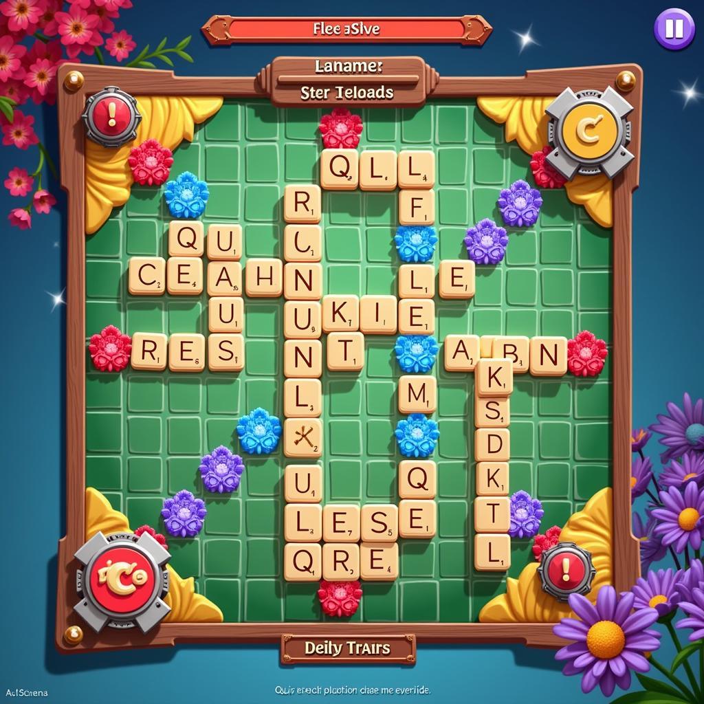 Quon Scrabble Gameplay Screenshot