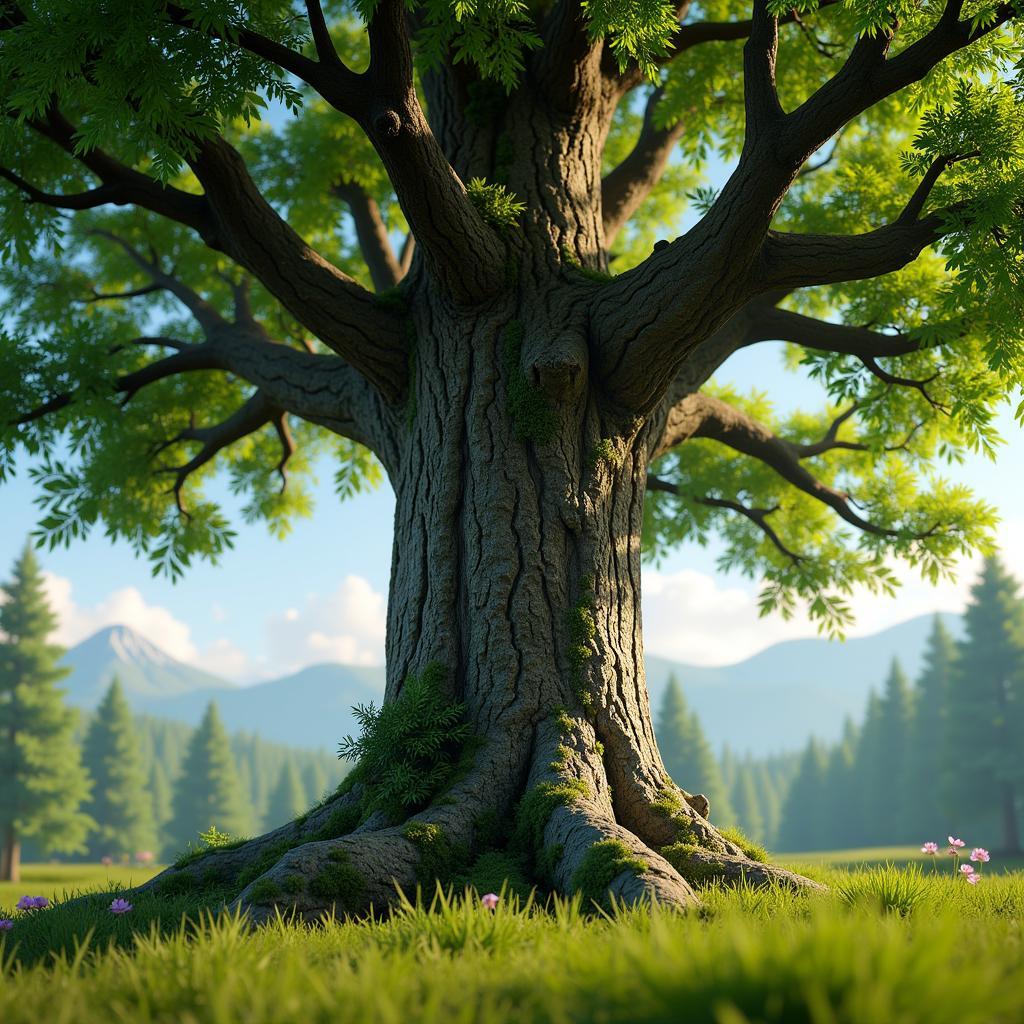 Realistic Tree Design in a Game Environment