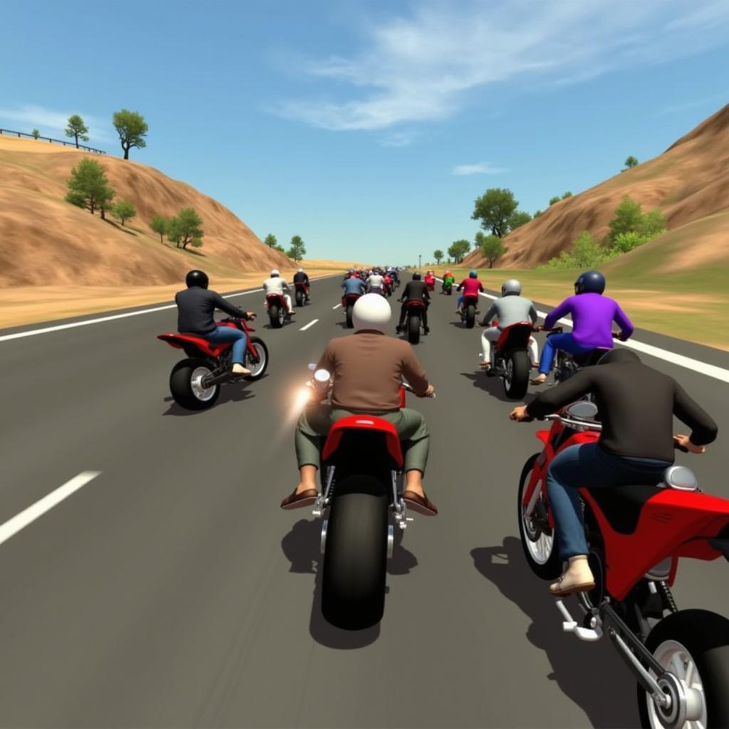 Road Rash Online Multiplayer Action