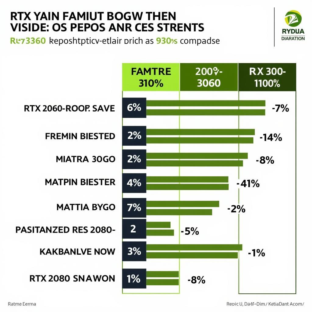 RTX 3070 Performance Comparison Chart