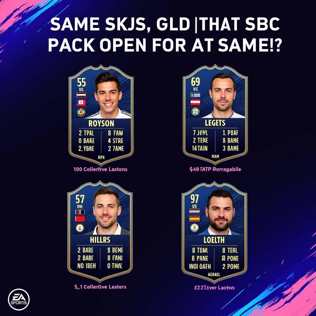 Rewards from Completing Same SBCs in FIFA