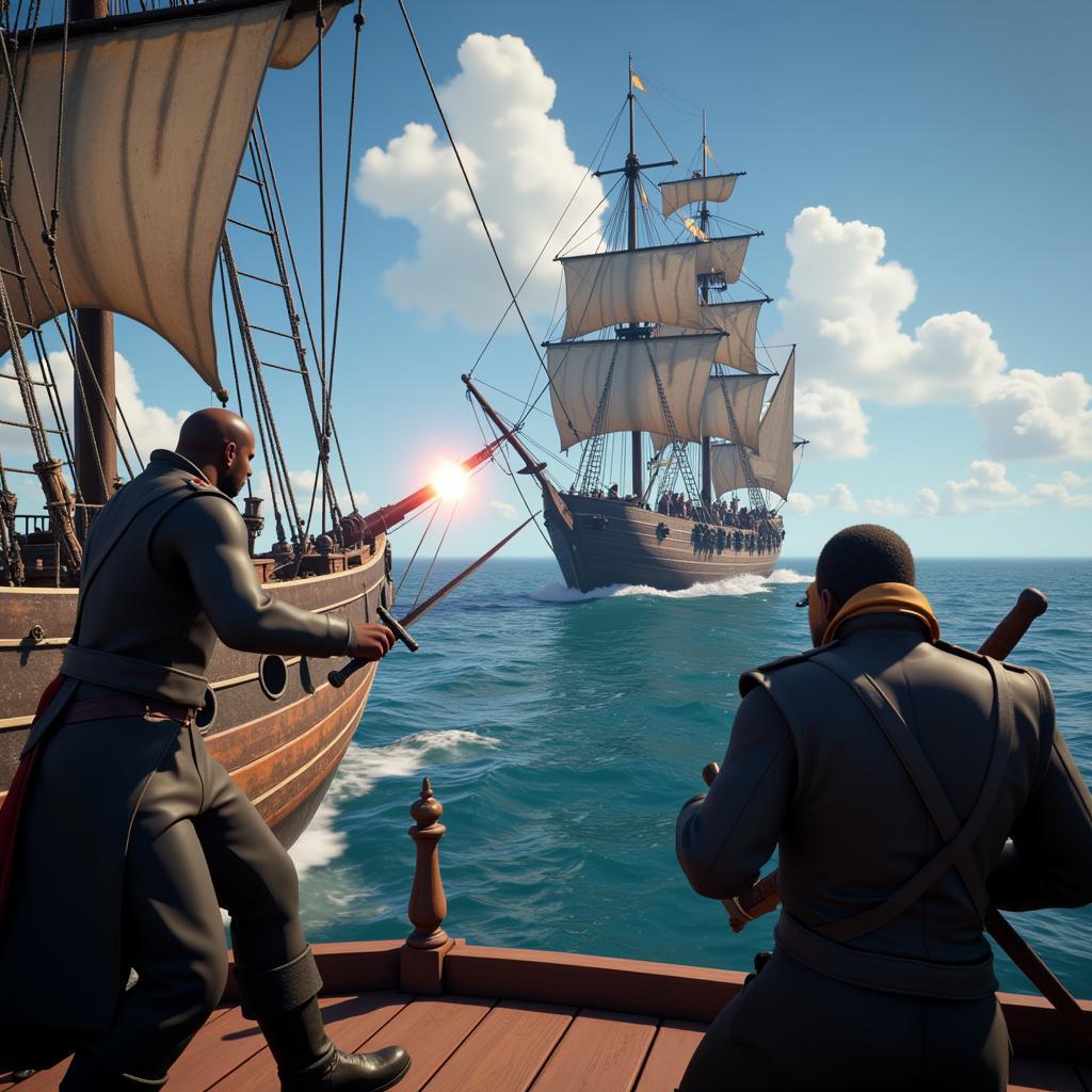 Sea of Thieves Combat Scenario