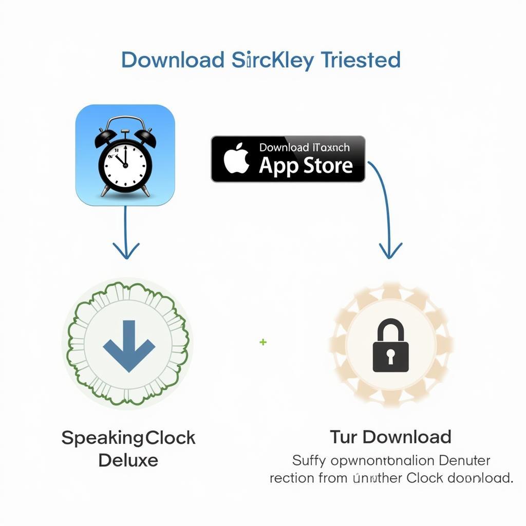 Downloading Speaking Clock Deluxe from a Reputable App Store