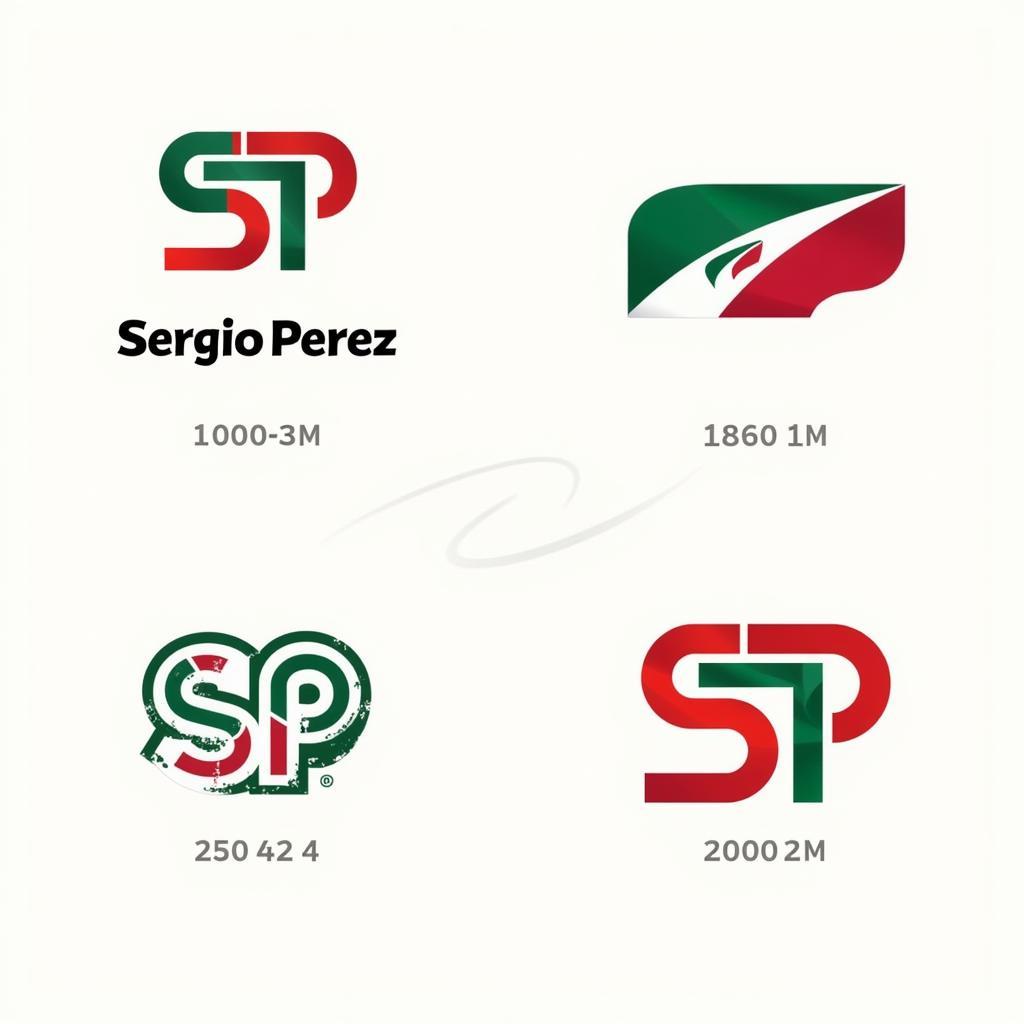 Sergio Perez Early Logo Design