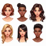 Character Customization in Sexy Dress Up Games