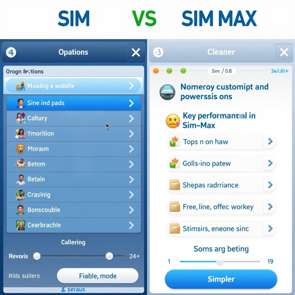 Comparing Sim and Sim Max: Customization vs. Performance