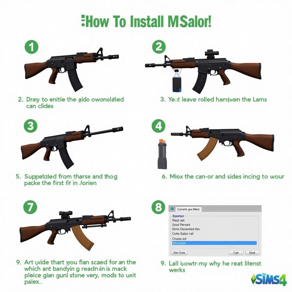 Installing Gun Mods in Sims 4