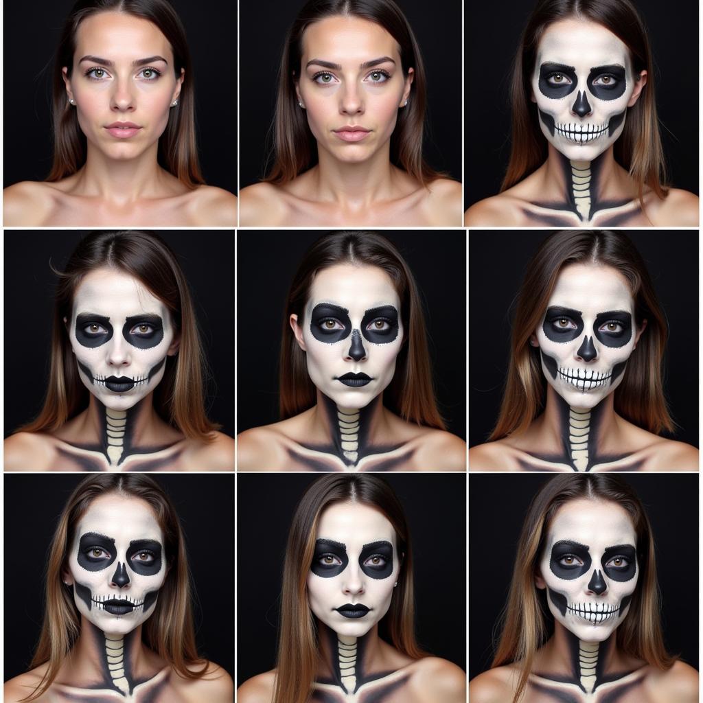 Skeleton Witch Makeup Tutorial