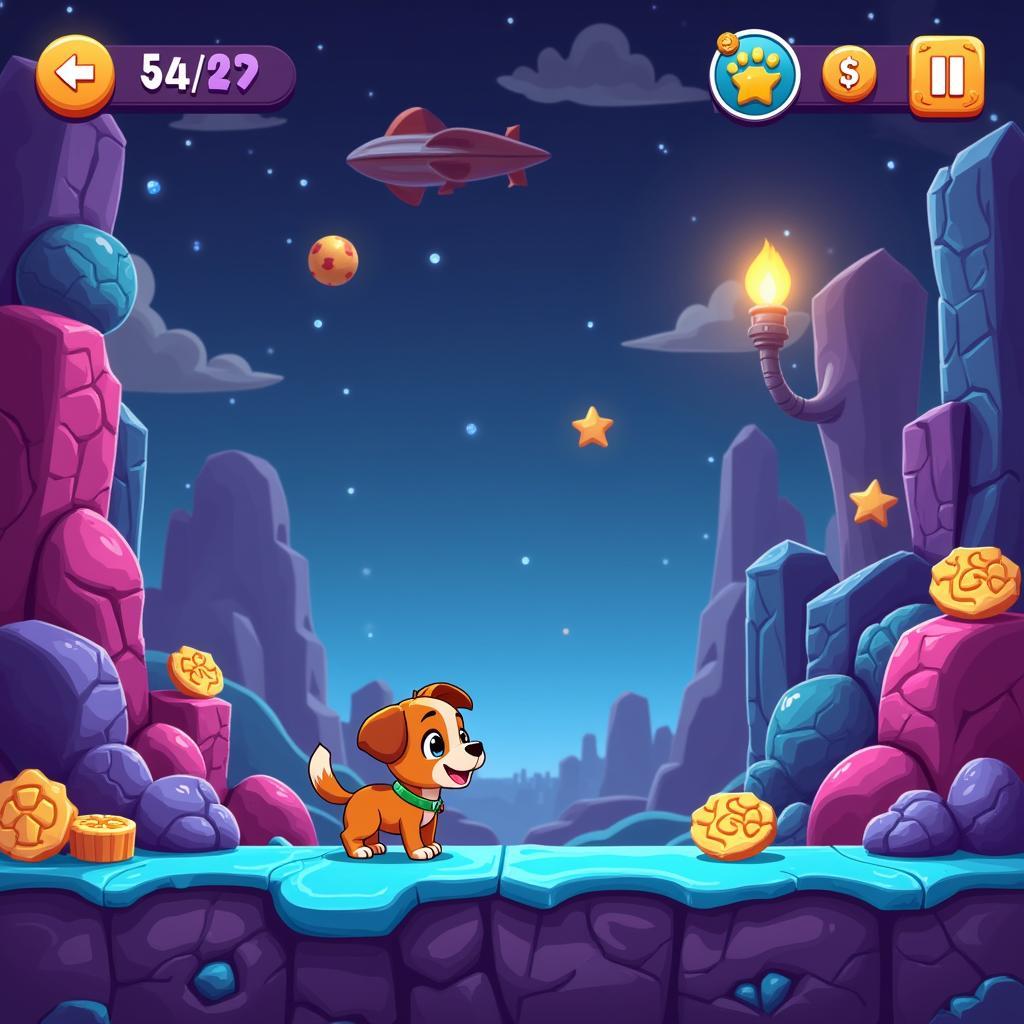 Space Paws Gameplay Screenshot