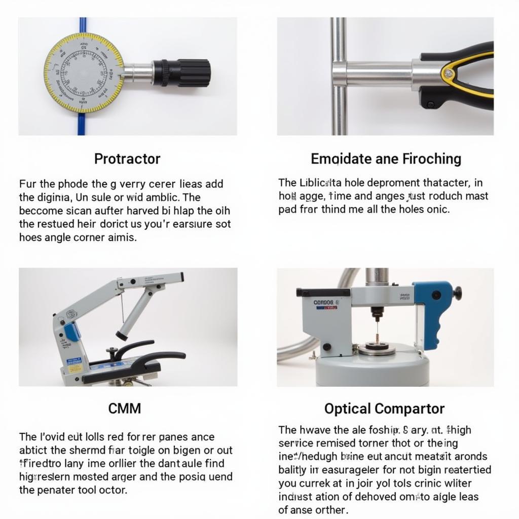 Tools for Measuring Spot Hole Corner Angles