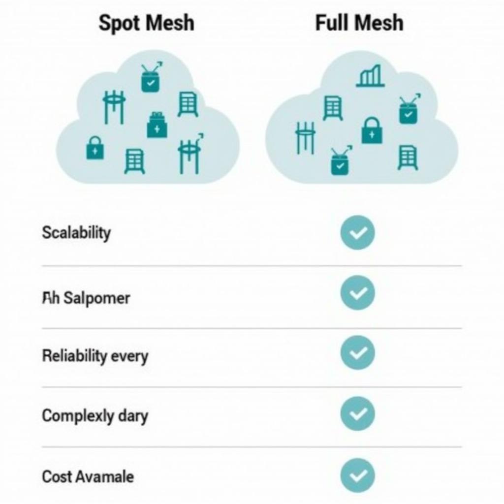 Spot Mesh vs Full Mesh