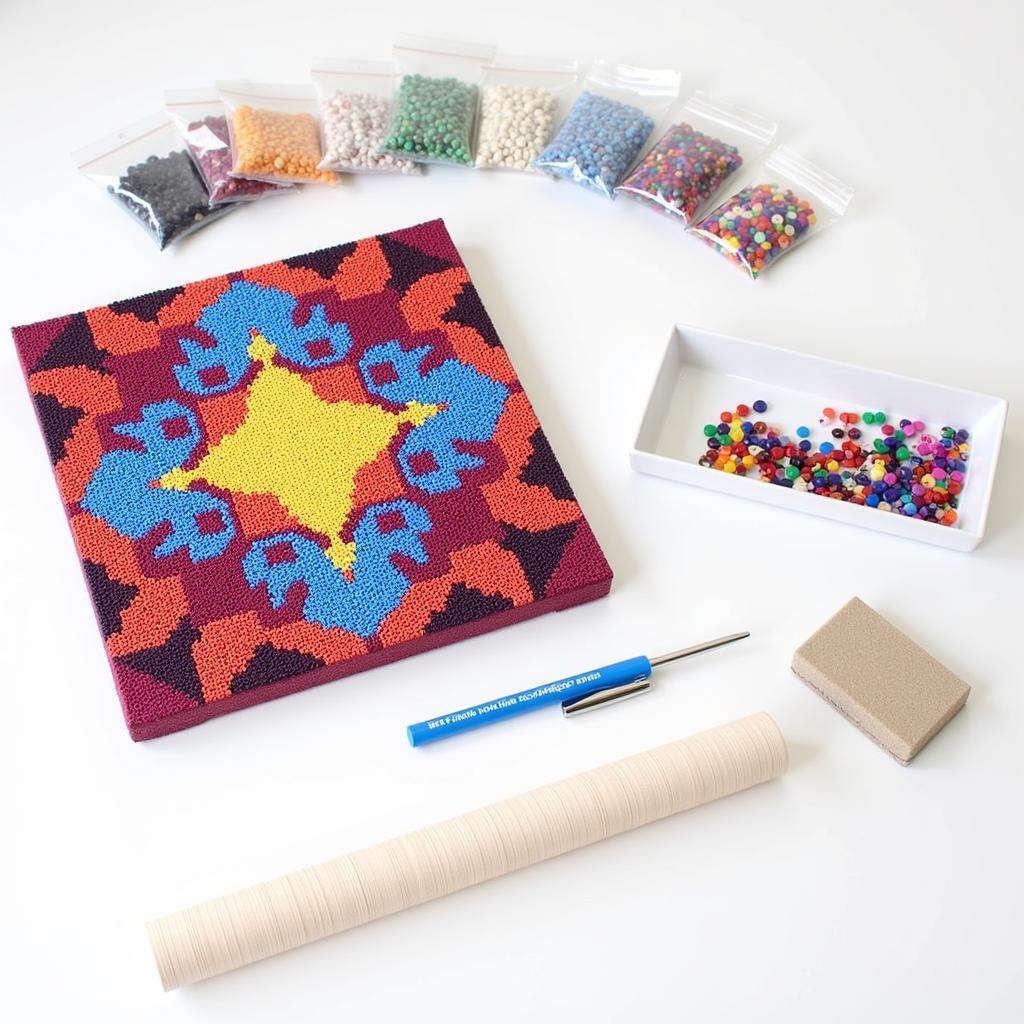 Square Diamond Art Kit for Beginners: A Comprehensive Guide