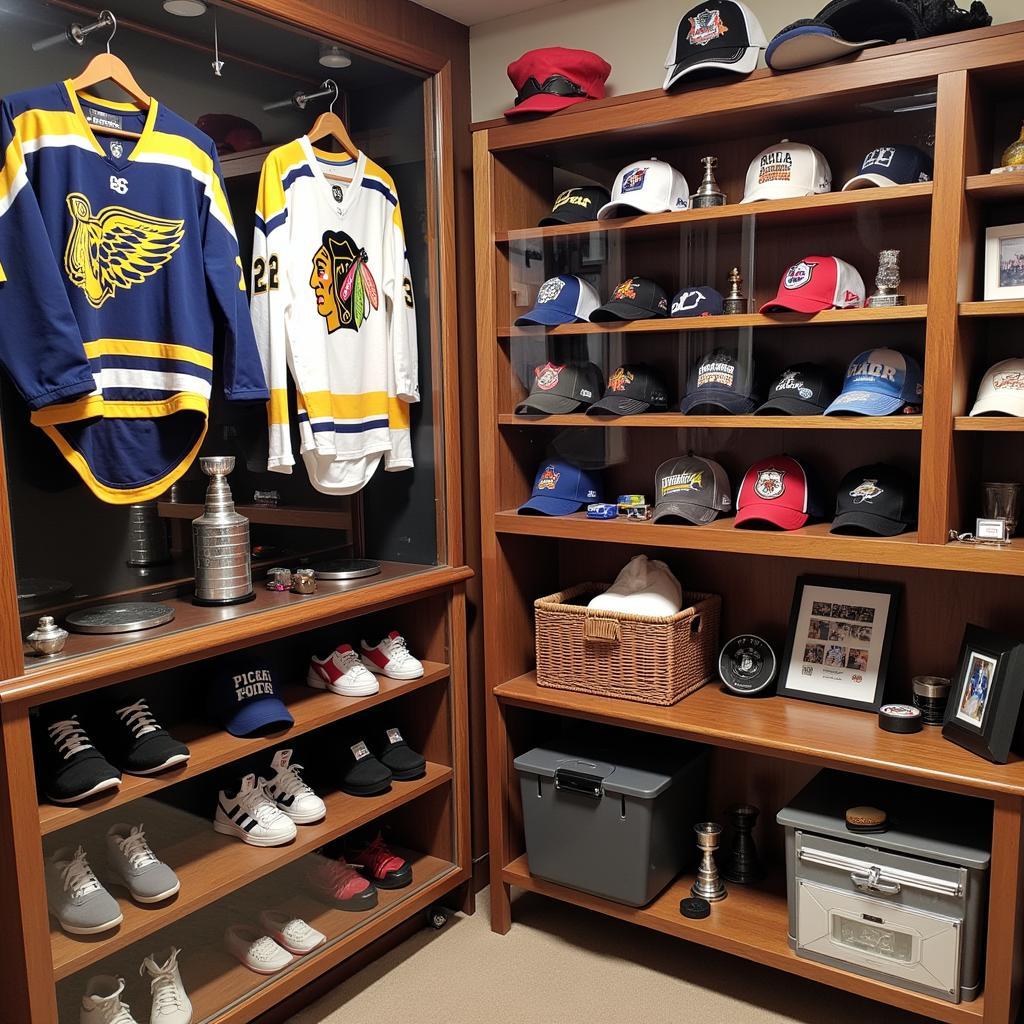 A Collection of Stanley Cup Gear