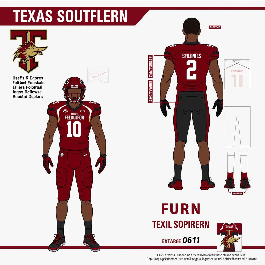 Modern Texas Southern Football Uniforms: A Blend of Tradition and Innovation