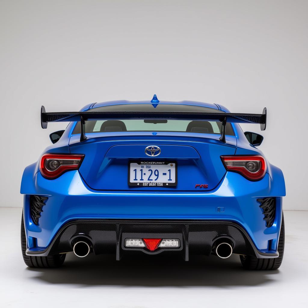 Toyota FRS Rocket Bunny Rear View