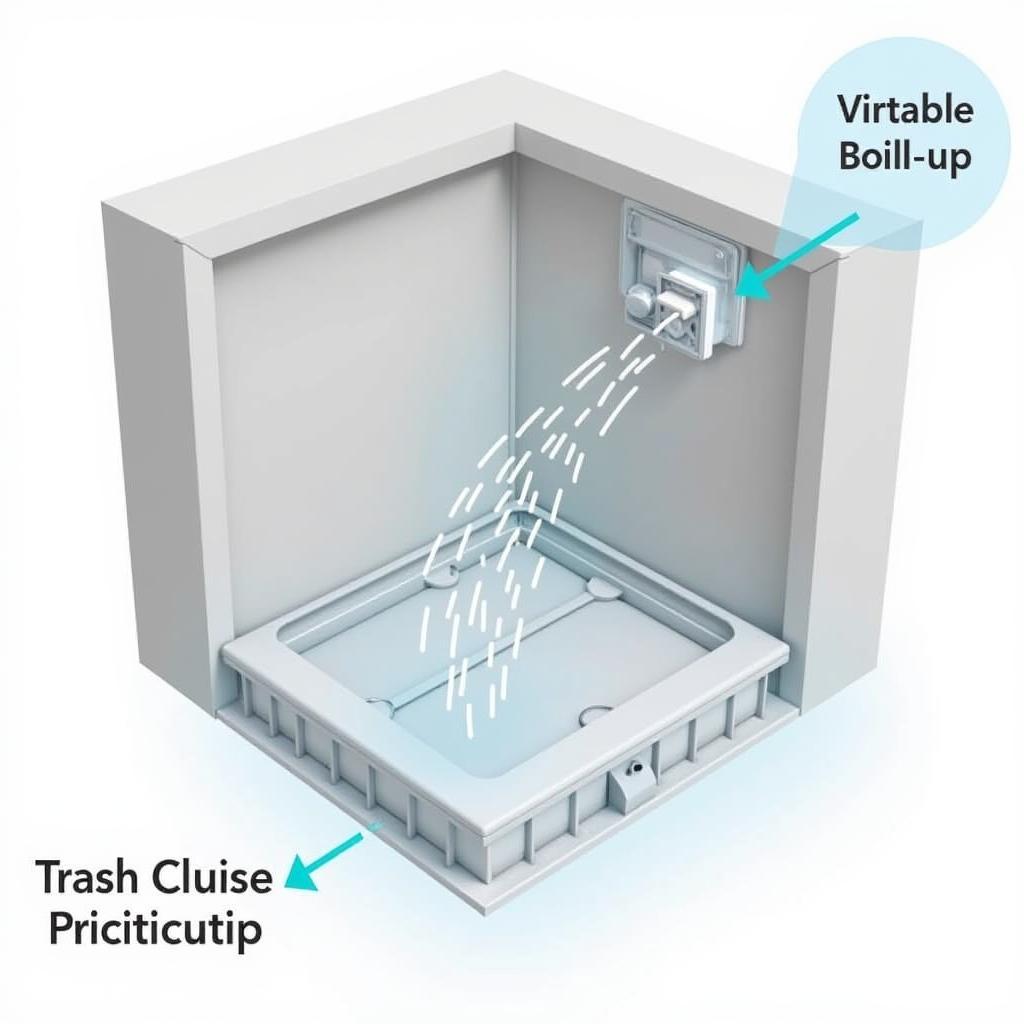 Ventilation System in a Trash Chute