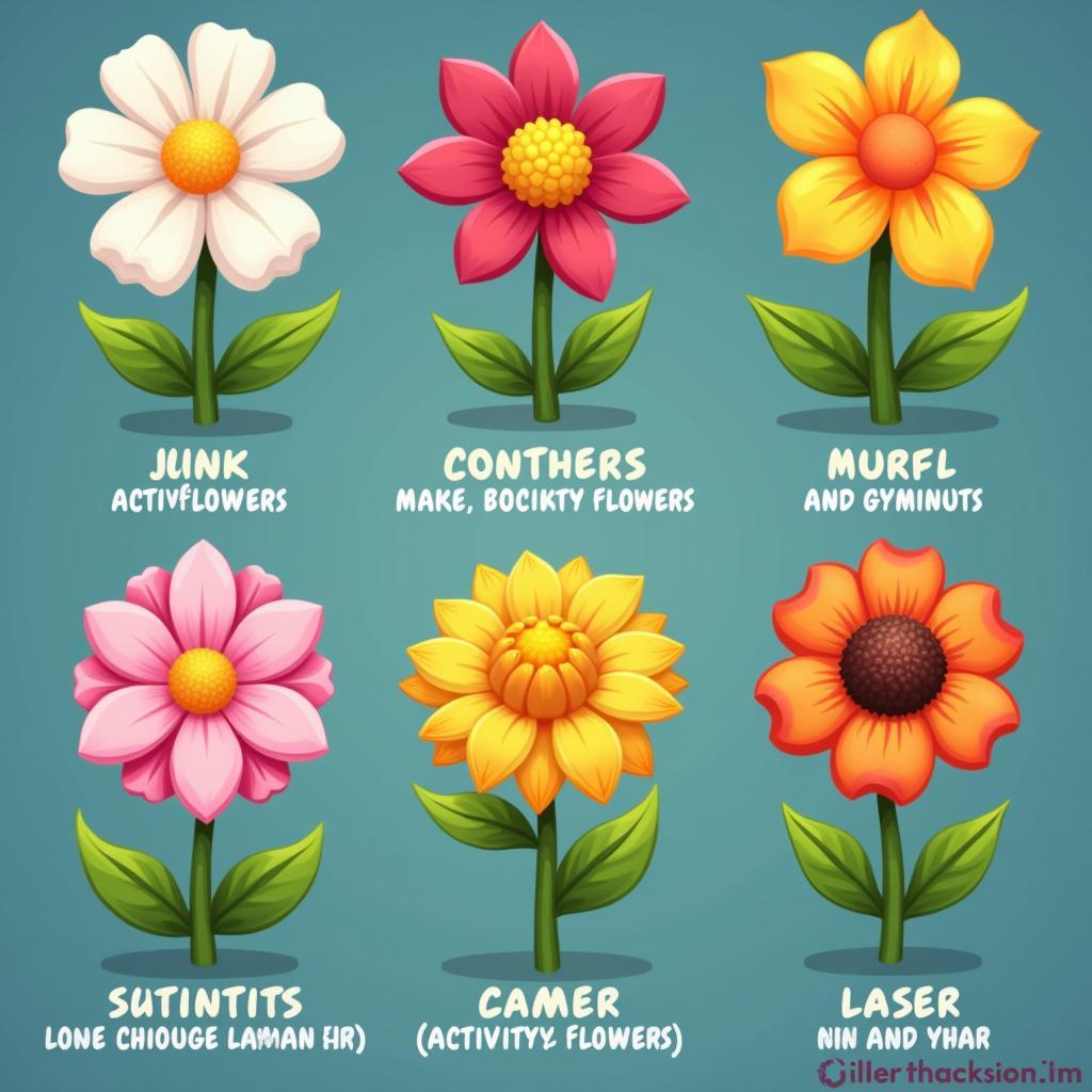 Different Types of Activity Flowers and their Meaning