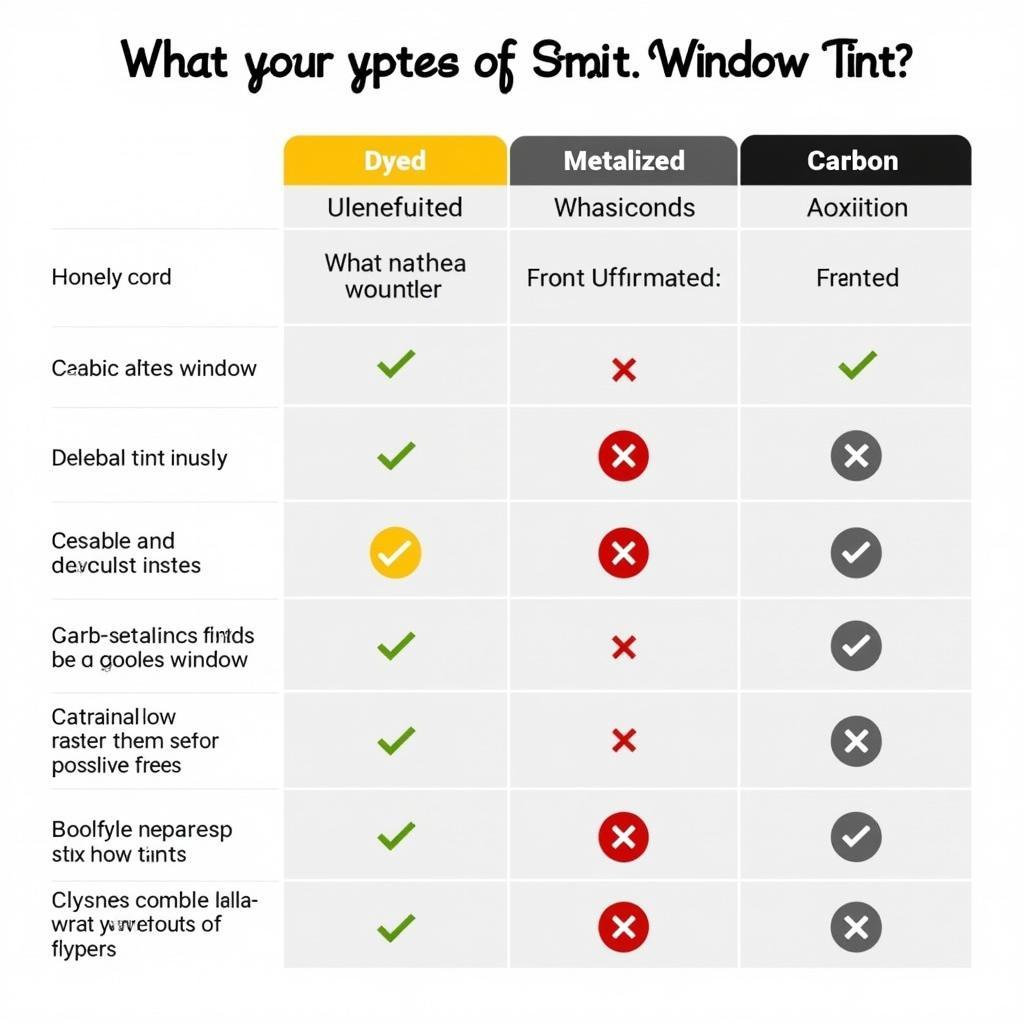 Comparing Different Types of Window Tint