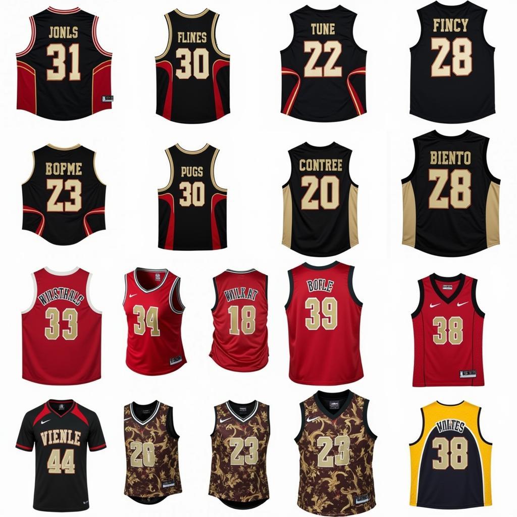 Variety of UCF Dog Jerseys