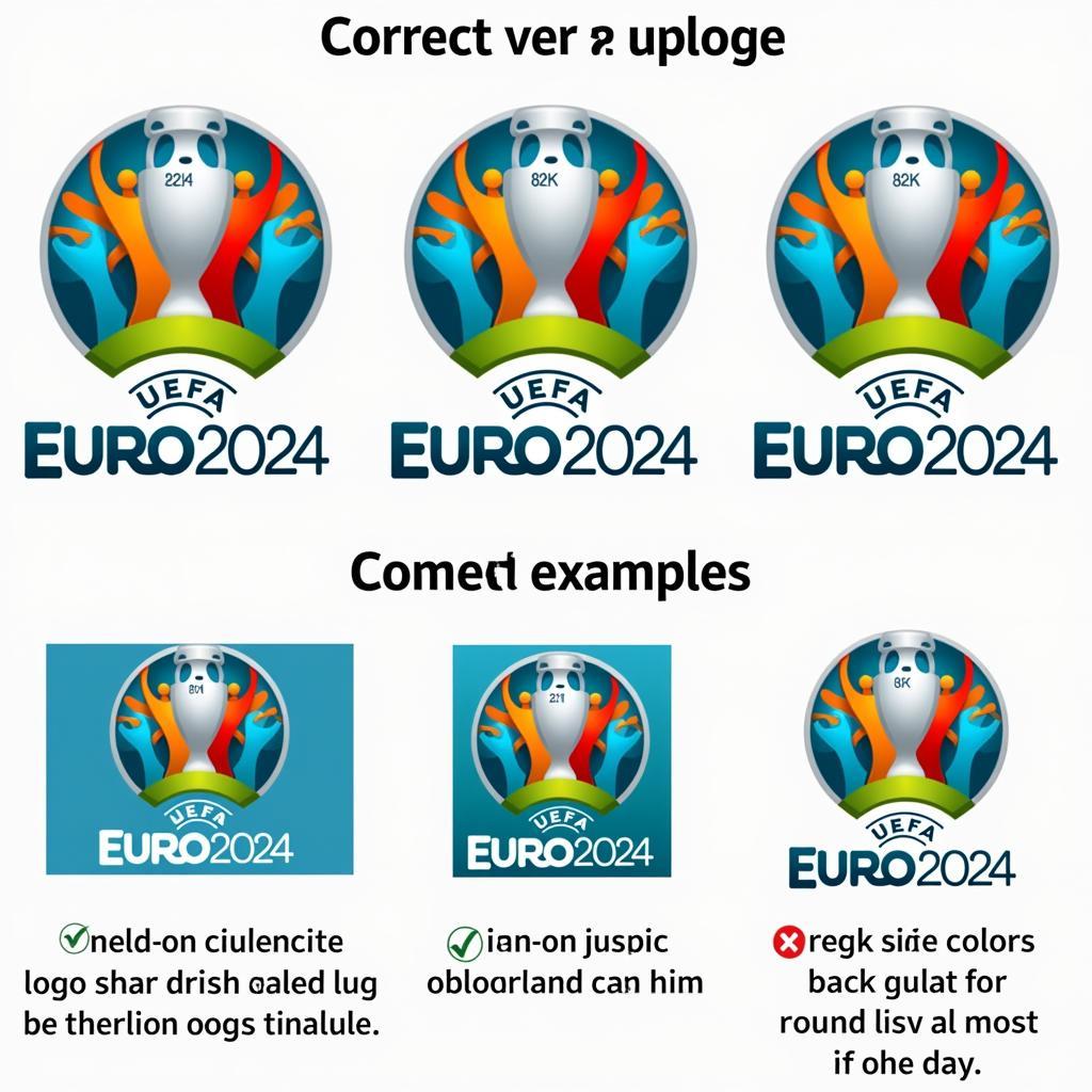 UEFA Euro 2024 Logo Usage Examples