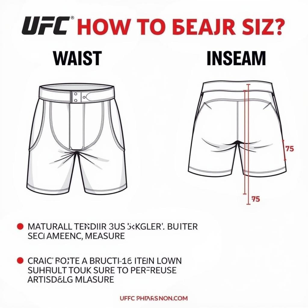 UFC Shorts Sizing Guide: How to Measure for the Perfect Fit