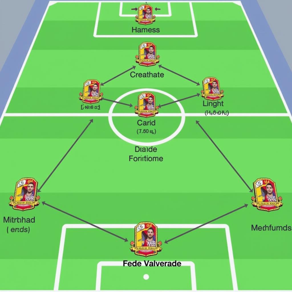 Ideal FIFA 24 Formations for Fede Valverde