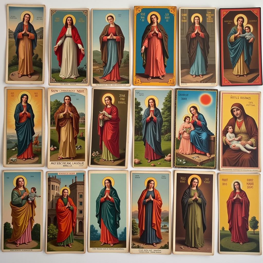 Vintage Icons Postcards Collection