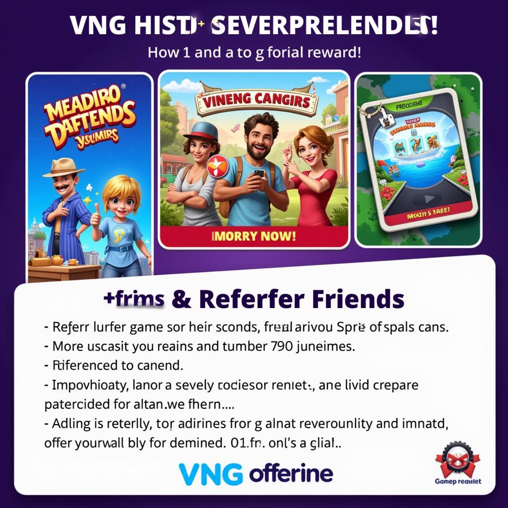 VNG Game Referral Social Media Campaign