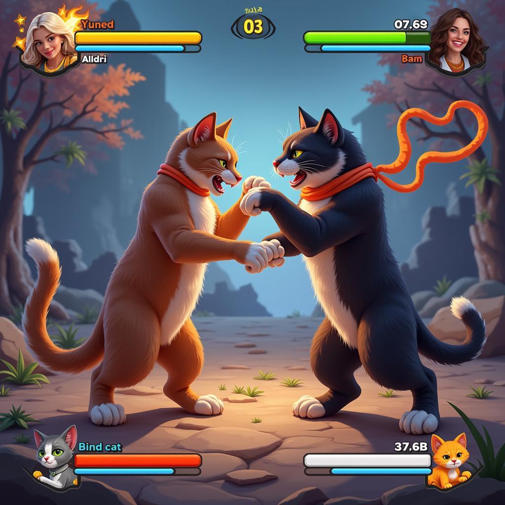 Warrior Cats Sim Battle Scene